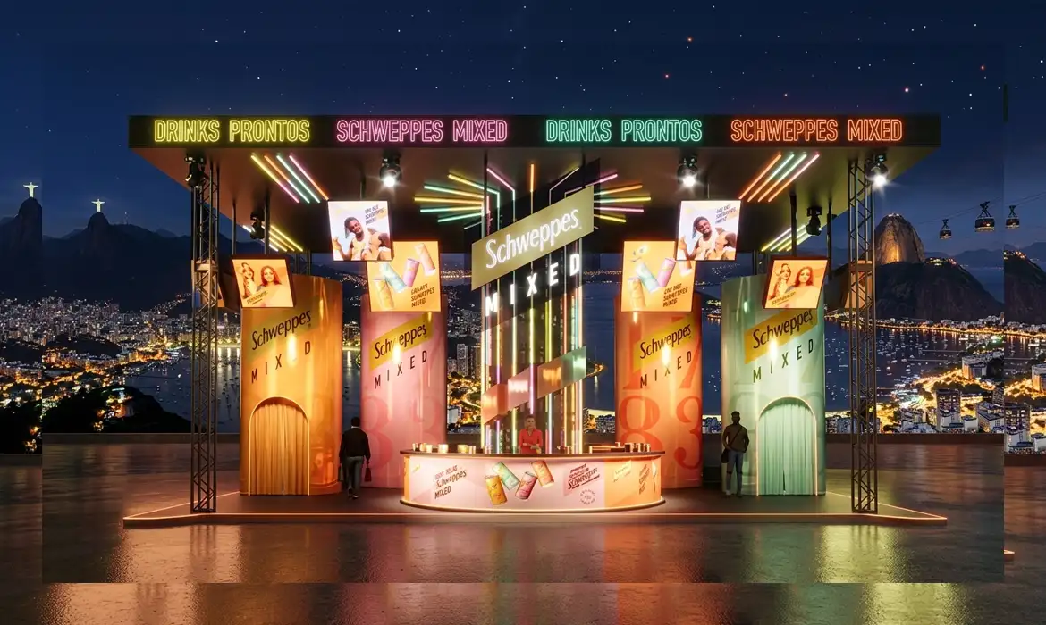 Espaço Schweppes Mixed no Rock in Rio 2026